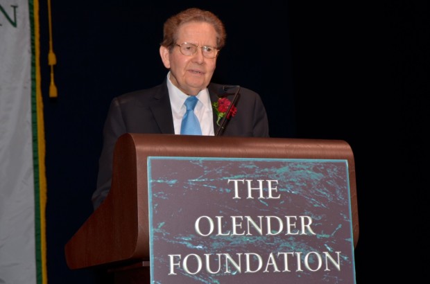 Jack Olender, co-founder with Lovell Olender of The Jack and Lovell Olender Foundation at the 28th Annual Awards event at the Kennedy Center. 